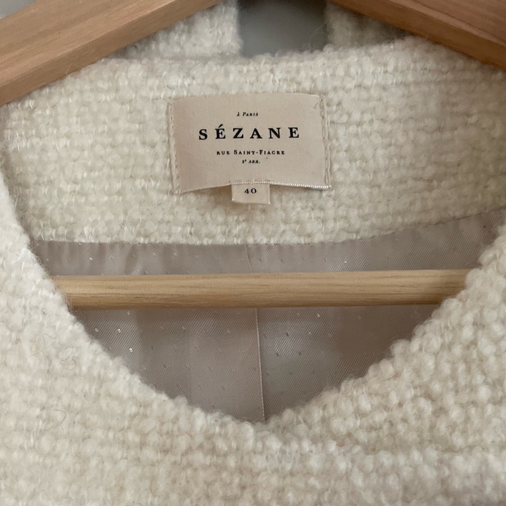Sezane Cream Vest - Picture 8 of 10